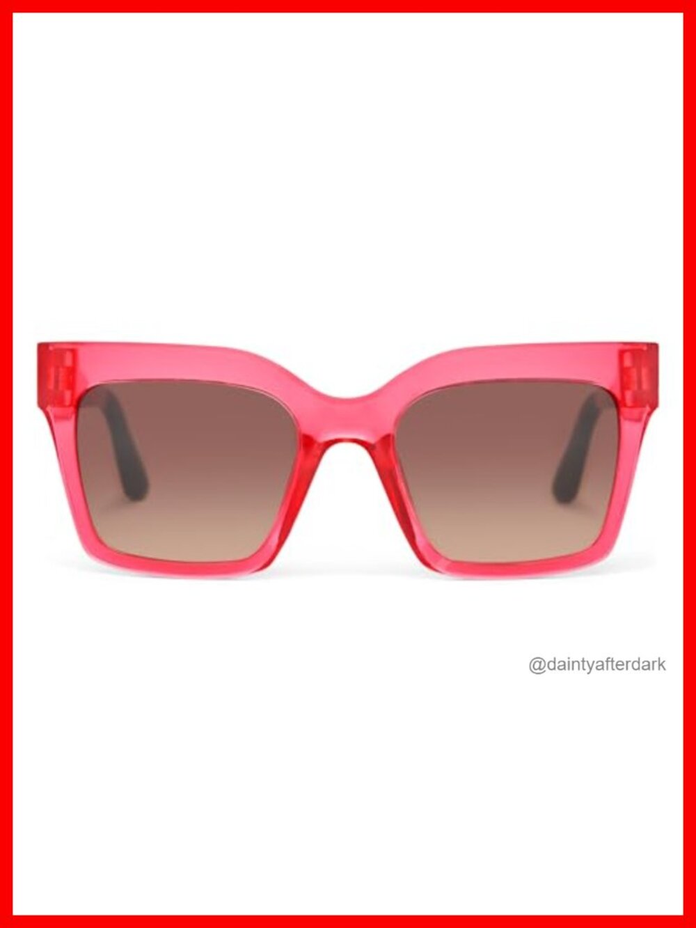 TOMS Adelaide Traveler SOLAFLEX Rectangle Sunglasses Full Frame UV